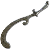Flowing Curved Sword