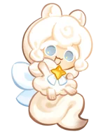 Cream Ferret Cookie
