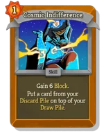 Cosmic Indifference