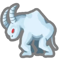 White Beast Statue
